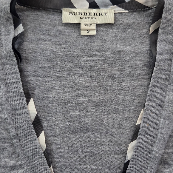 Burberry Gray Women's Cardigan